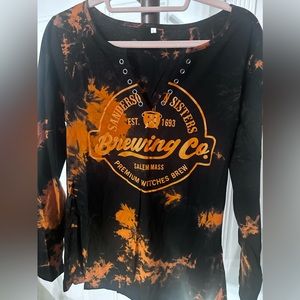 Large Sanderson sisters long sleeve top